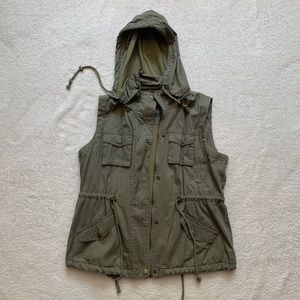 Army green vest